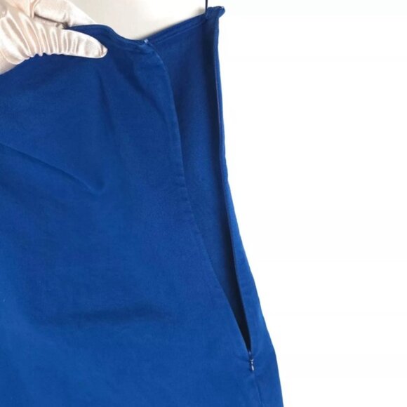 NWT ZARA Blue Bandeau Denim Strapless SEXY Stretch Mini Dress 6929/204 Size L - Picture 14 of 15